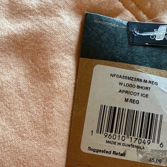 The North Face Women's Soft Peach Athletic Shorts - Picture 4 of 10